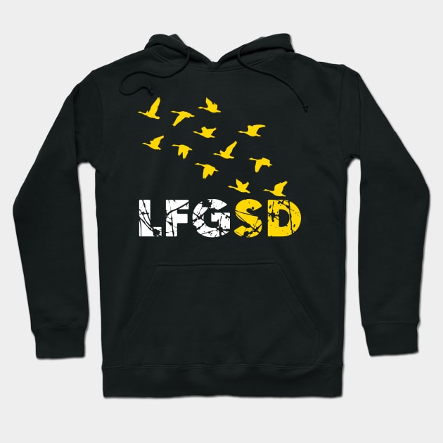 LFGSD Flock Hoodie by EnolaReven